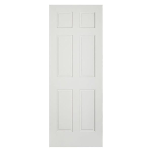 6 Panel 6 Panel Square Textured Door