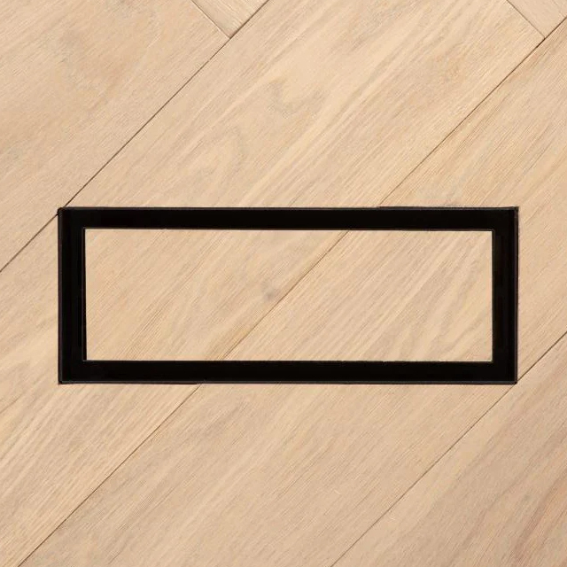 Aria® Flushmount 4x10 Register Flushmount 4x10 Register installed in floor