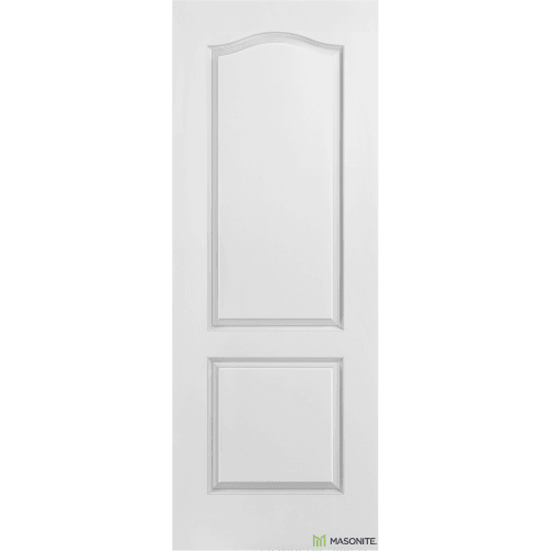 2 Panel Arch Textured Door
