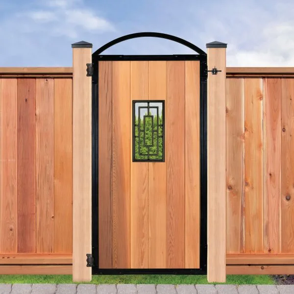 Rectangular Black Cast Aluminum Fence & Gate Insert – 9″ x 17″ Rectangular Black Cast Aluminum Fence & Gate Insert – 9″ x 17″