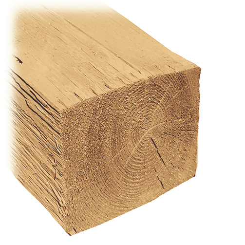Cedar_6x6 6x6 Rough Cedar Appearance