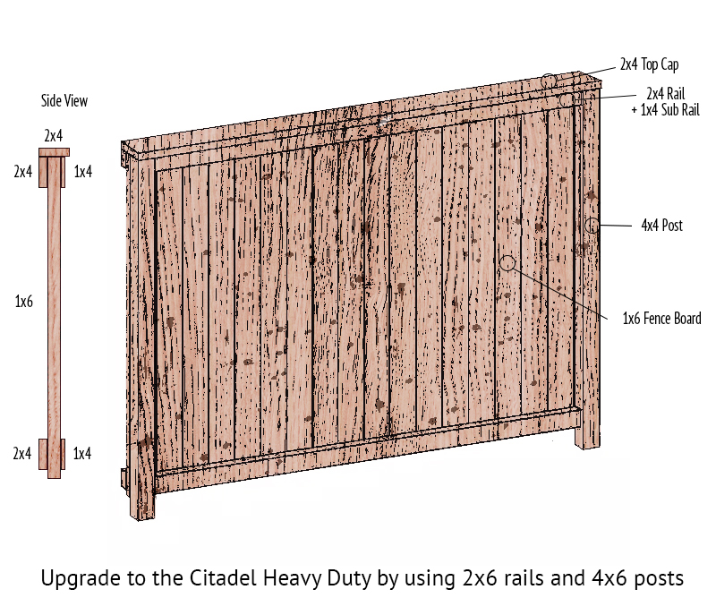 Citadel Heavy Duty_Cedar Citadel Heavy Duty Cedar