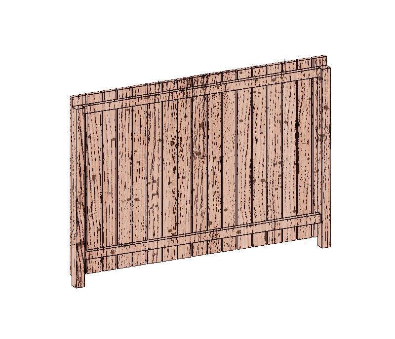Classic Cedar_1 Classic Cedar Fence