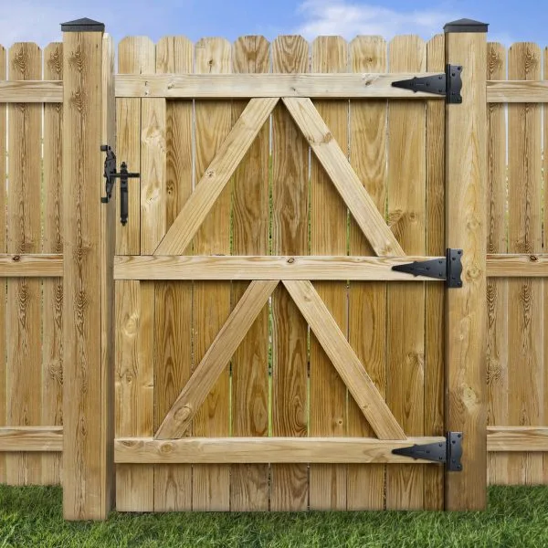 Deluxe Traditional Post Latch | Black Galvanized Steel Deluxe Traditional Post Latch | Black Galvanized Steel