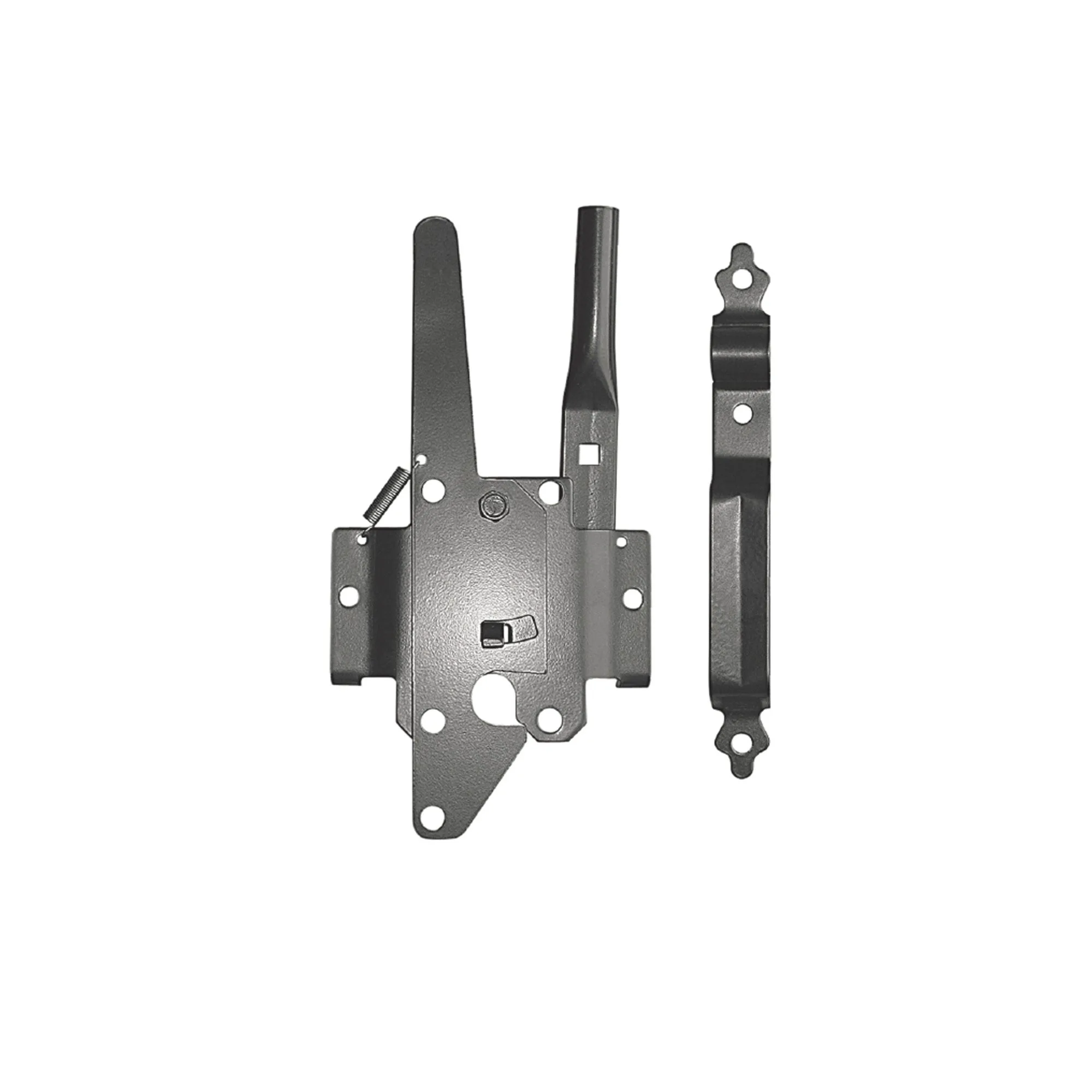 Deluxe Traditional Post Latch | Black Galvanized Steel Deluxe Traditional Post Latch | Black Galvanized Steel