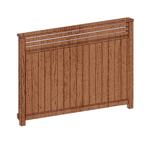 Palliser Fence Package in Sierra Pro Treated Lumber