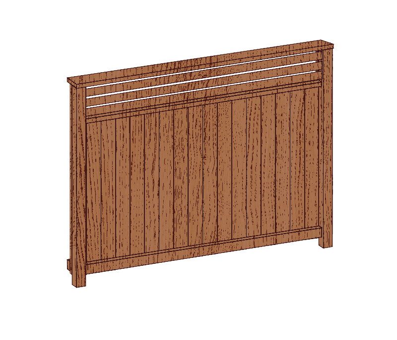 Palliser Palliser Fence Package in Sierra Pro Treated Lumber
