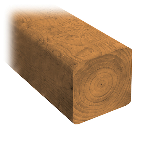 Sienna_4x4 Sienna MicroPro Treated Lumber 4 by 4