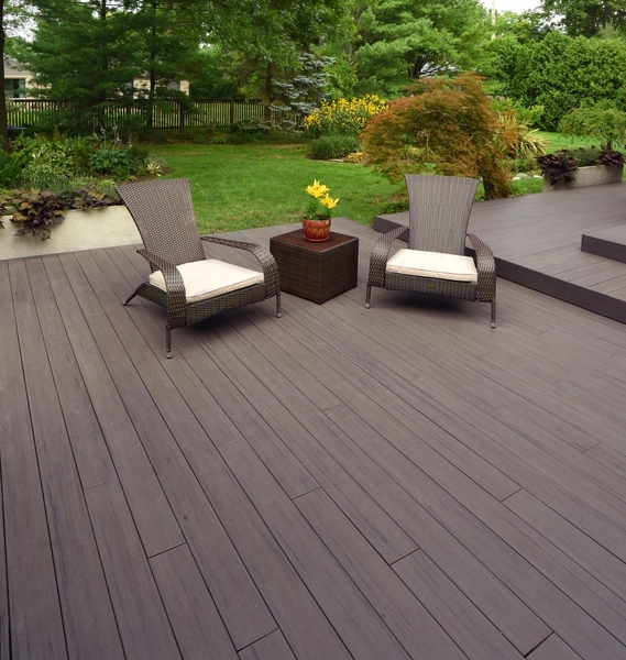 TT-Legacy-Espresso-9490 Legacy Espresso Decking installed on deck
