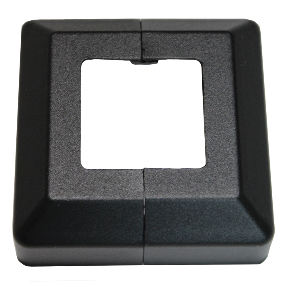 VR 2INCH POST BASE COVER BLACK Vista® Aluminum Post Base Cover