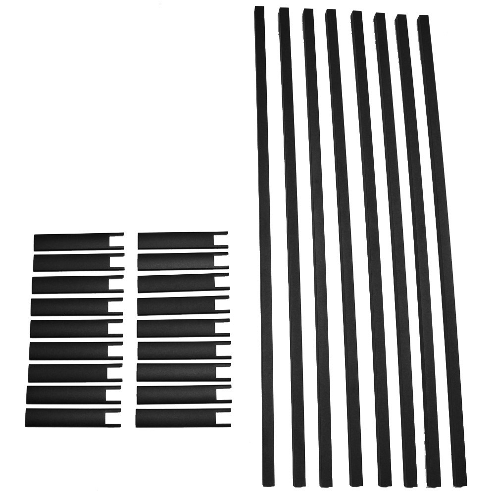VR 4FT STAIR PICKET BLACK VR 4FT STAIR PICKET BLACK