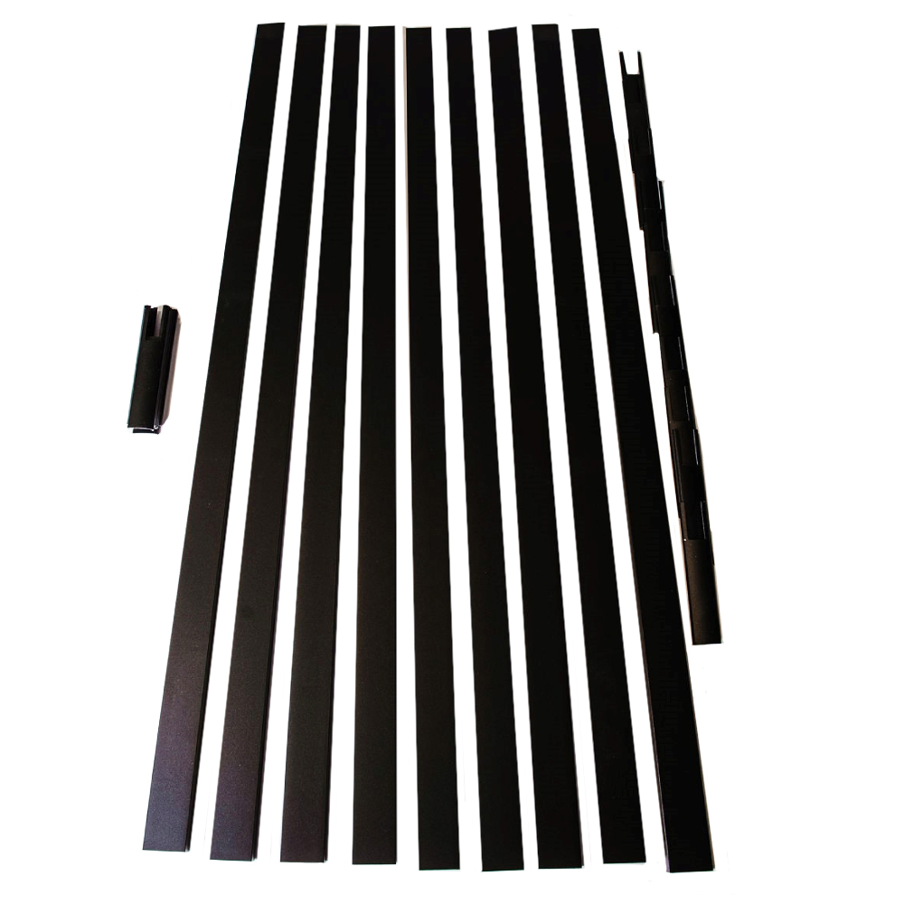 VR 4FT WIDE PICKET BLACK VR 4FT WIDE PICKET BLACK