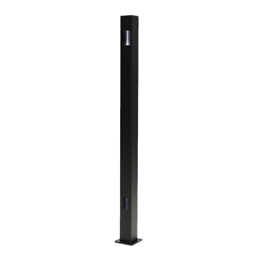 VR BOTTOM STAIR POST BLACK Vista® Stair Post