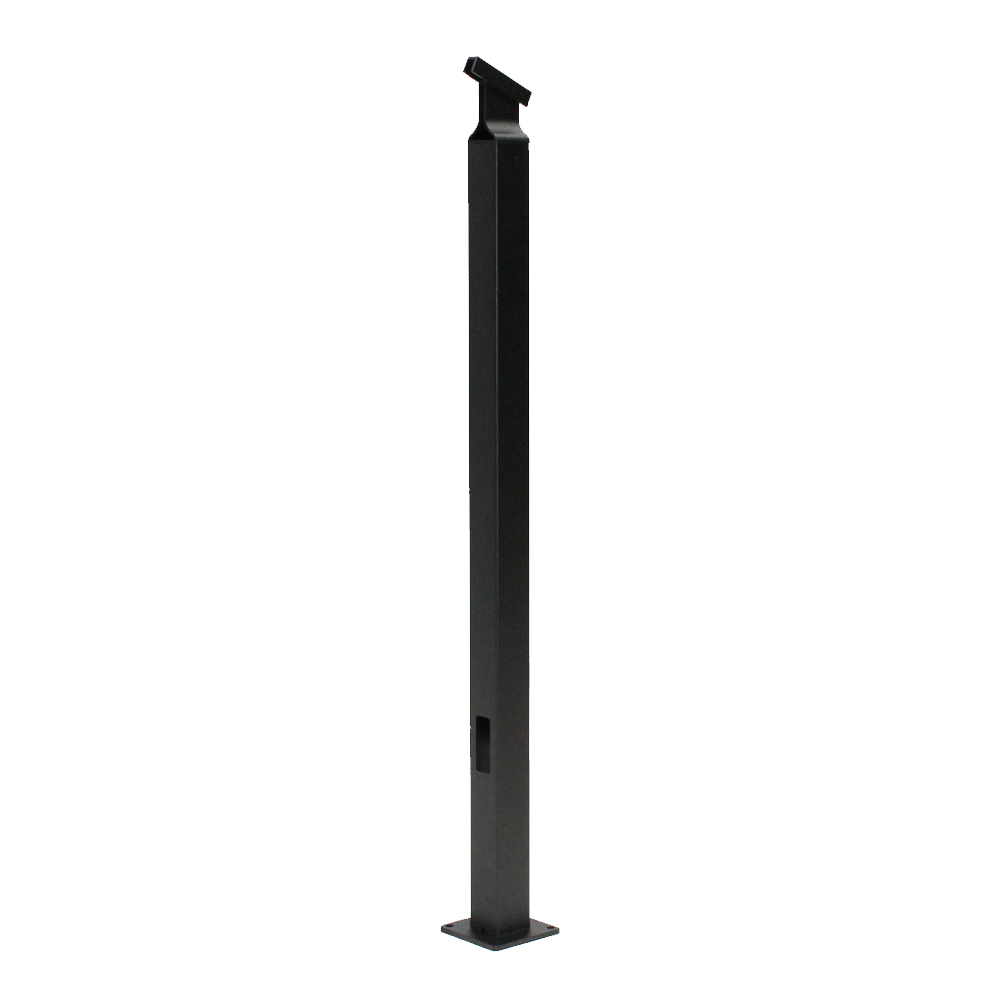 VR MID STAIR POST BLACK Vista® Stair Post