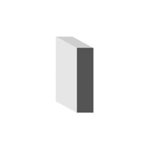 1X5 MDF Flat Stock S4S