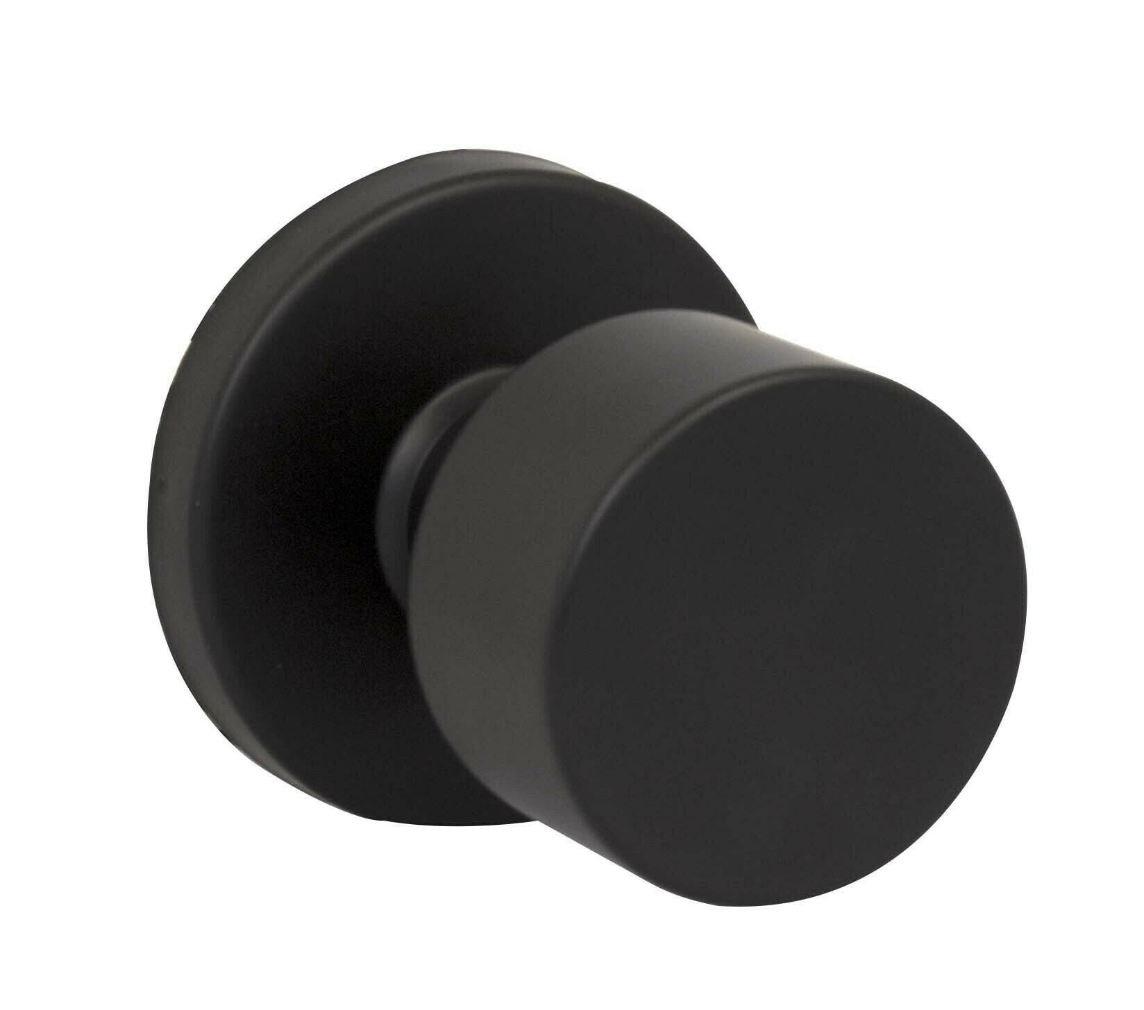 Barcelona-Knob-Black Taymor Barcelona Door Knob in Black finish