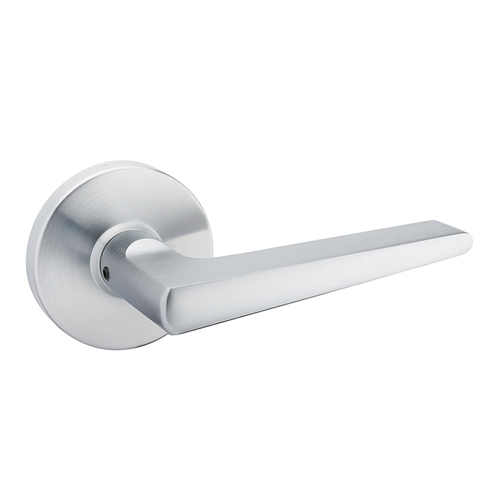 Equinox-Lever-Satin-Chrome-1 Taymor Equinox Door Lever in Satin Chrome finish