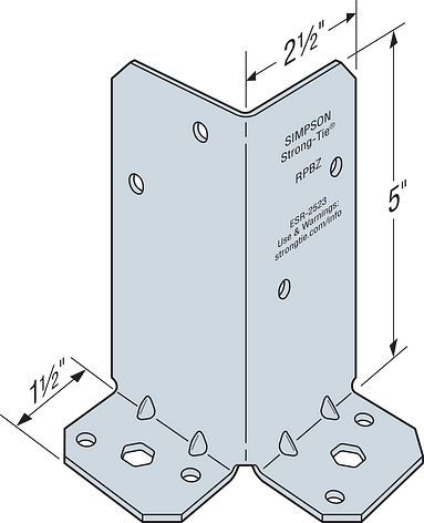 RPBZ_callout Simpson Strong-Tie® Retrofit Post Base