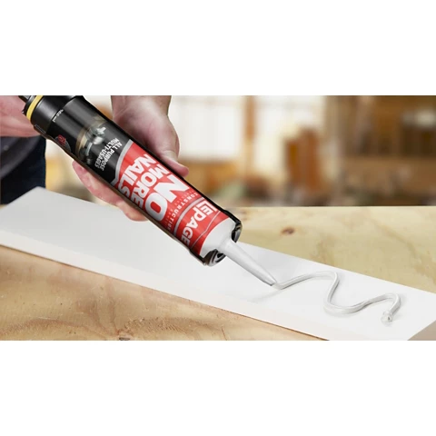 lepage-no-more-nails-all-purpose-266ml-application-2 LePage® No More Nails All-Purpose Construction Adhesive