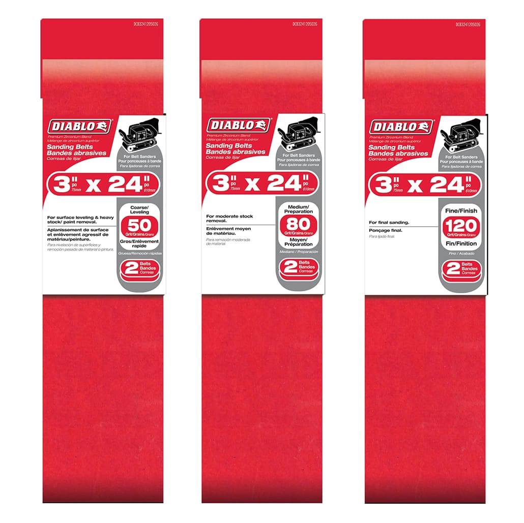 Diablo Belt_3x24 Diablo 3"x24" Belt