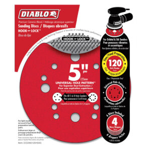 Diablo 5" 120-Grit ROS Discs