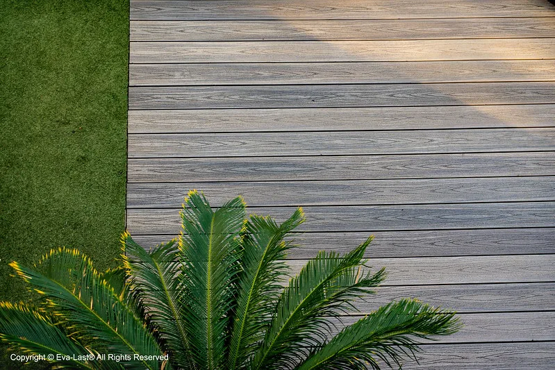 Eva-Last Caribbean Coral Capped Composite Decking Eva-Last Caribbean Coral Capped Composite Decking