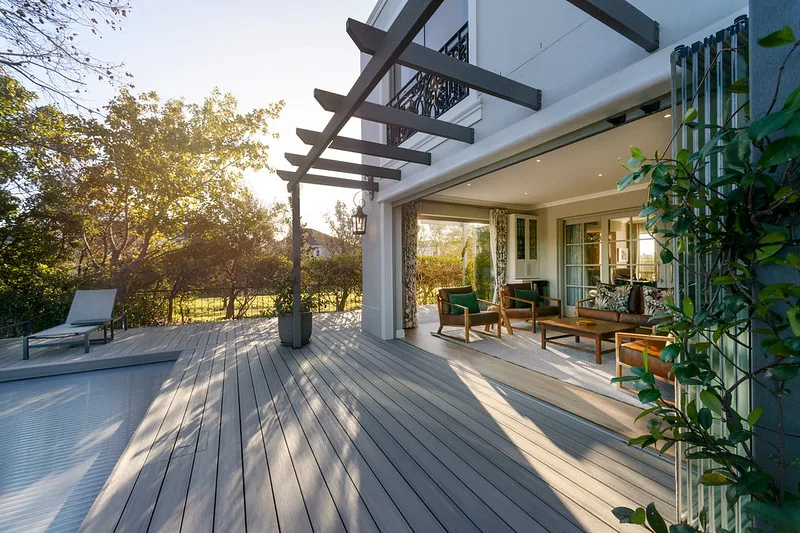 Eva-Last Caribbean Coral Capped Composite Decking Eva-Last Caribbean Coral Capped Composite Decking