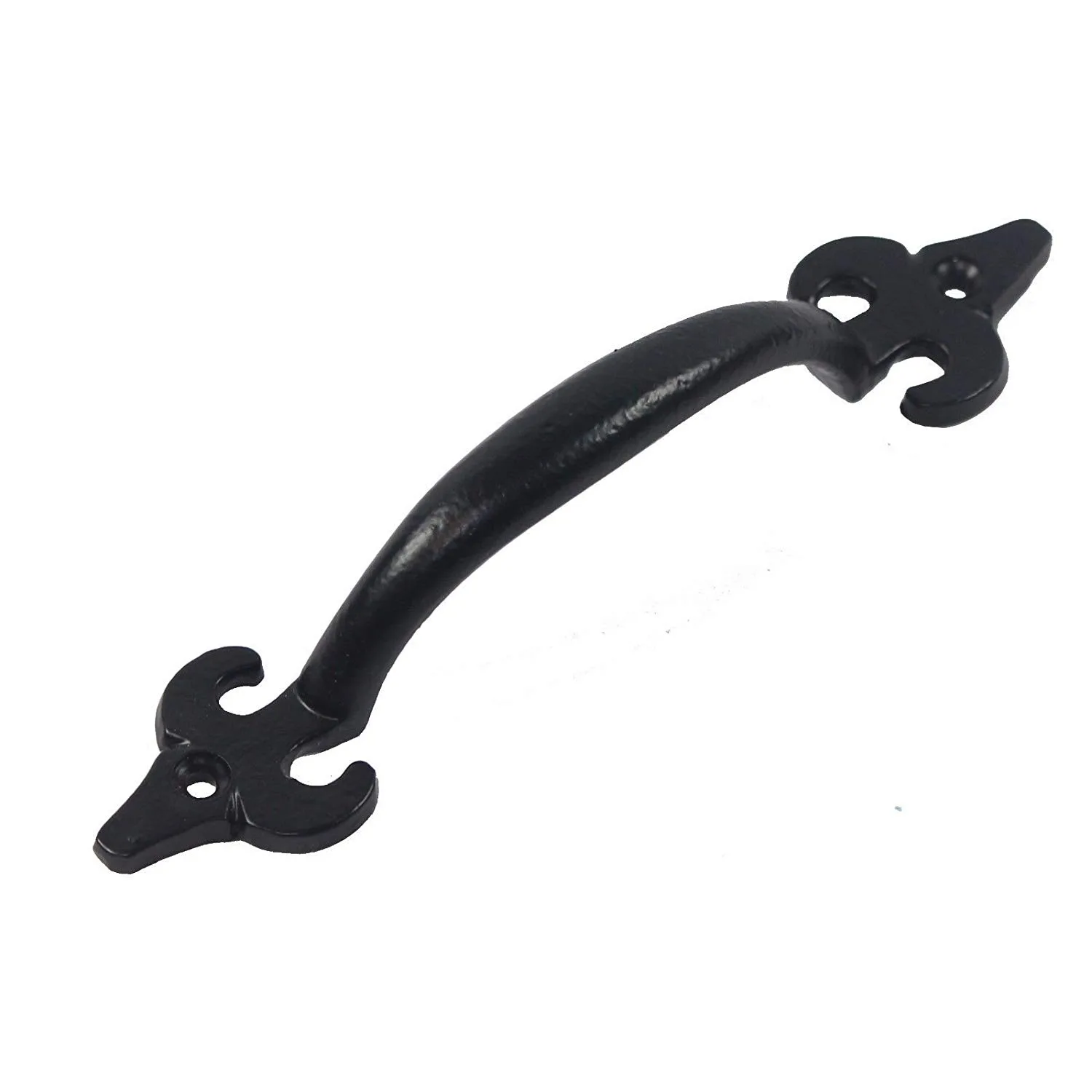 Antique Handle | Black Galvanized Steel Antique Handle | Black Galvanized Steel