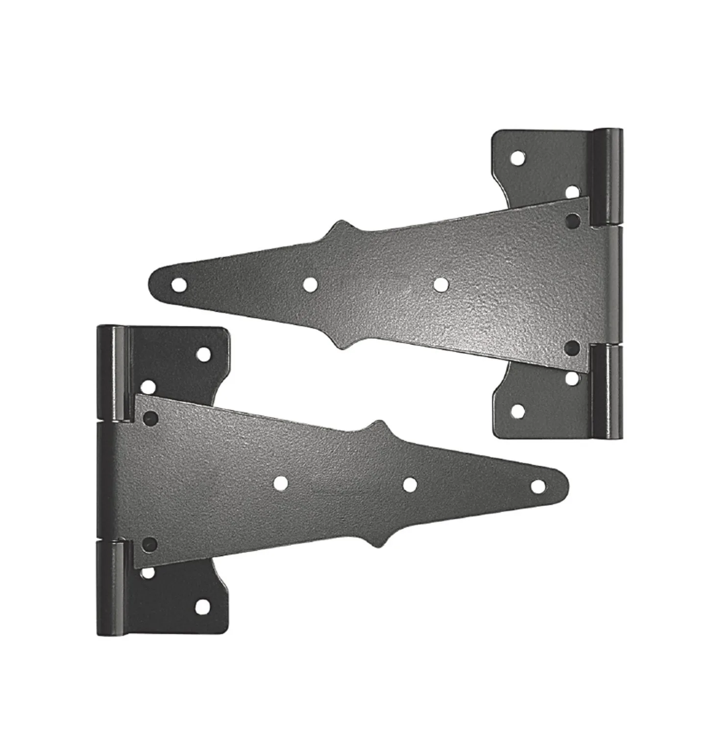 8″ Tee Hinges (2 pcs) | Black Galvanized Steel 8″ Tee Hinges (2 pcs) | Black Galvanized Steel