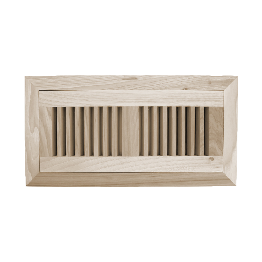 FLush Mount_Maple Airwood Floor Vent – Unfinished Maple
