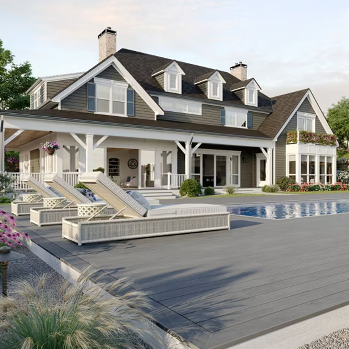 Island Mist Glamour Trex Transcend Lineage Island Mist Decking